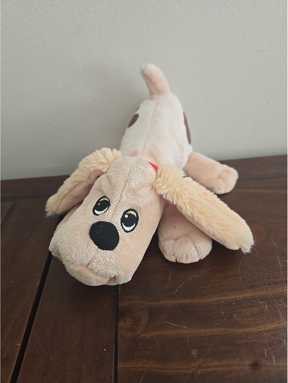 Pound Puppies Tan Chocolate Brown Puppy Dog Plush Stuffed Animal 8" Hasbro 2023